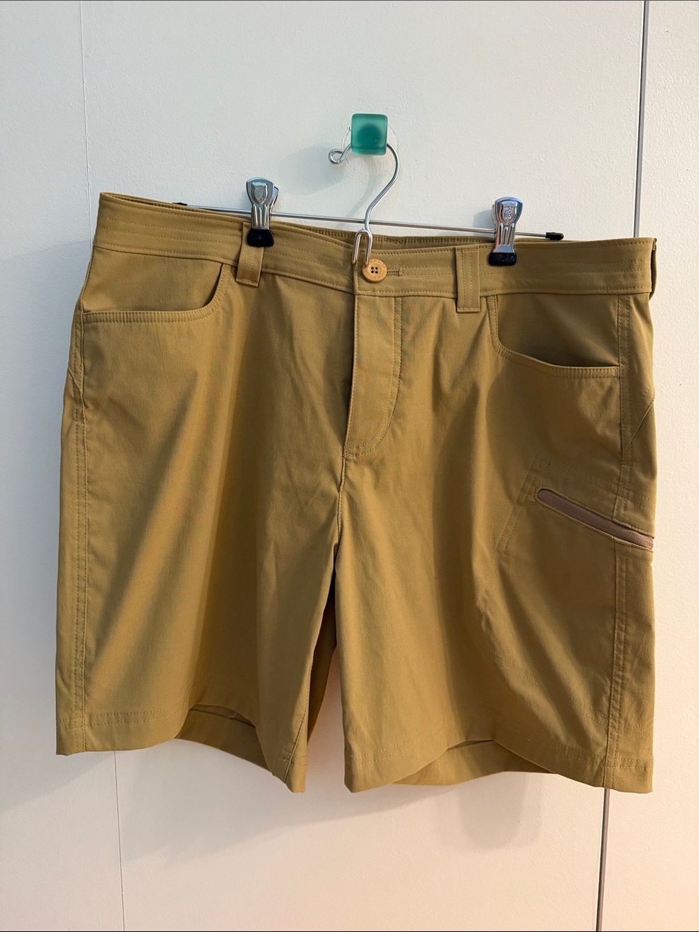 Eddie Bauer Women's Athletic Shorts - Mustard